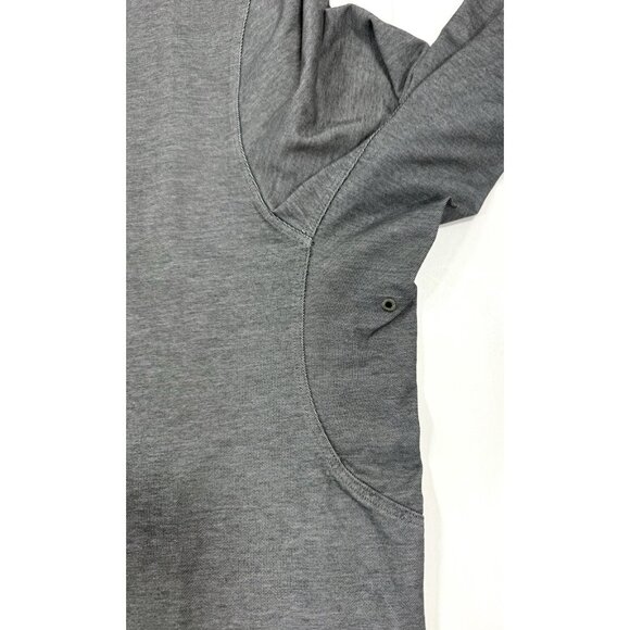 Lululemon Mens Shirt Long Sleeve Button Size XL Oxford Gray Performance Casual - Picture 6 of 10
